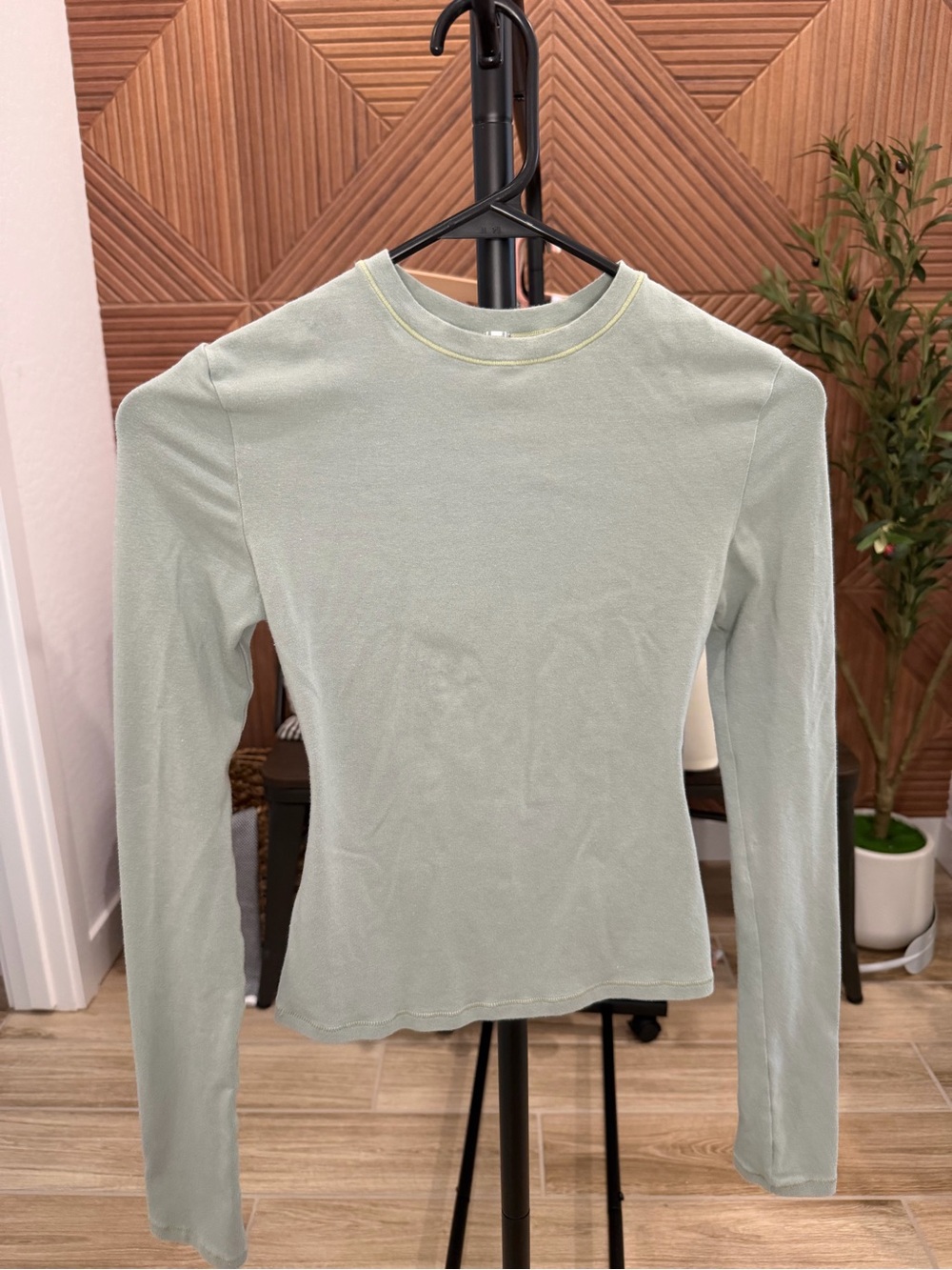 SKIMS Cotton Jersey Long-Sleeve Shirt
